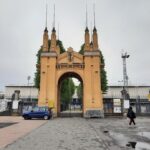 Alter Zugang zum Kommunalen Stadion Enio Tardini in Parma
