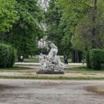 Skulptur Gruppo del Sileno im Parco Ducale (Parma)