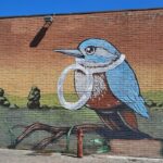 Vogelgraffiti Parma